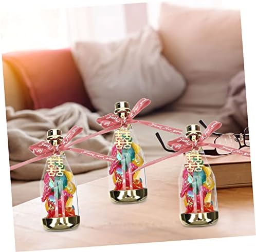 PRETYZOOM 12pcs Mini Plastic Candy Bottle Favors Box