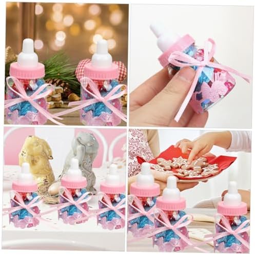 6pcs Reusable Candy Bottles for Party Favors and Wedding Sweets