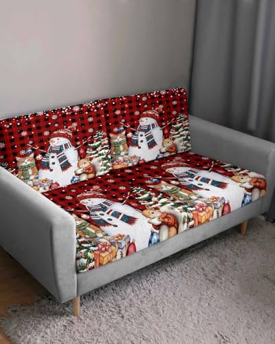 Christmas Snowflake Sofa Cushion Covers - Washable and Stretchable