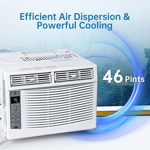 6000btu Window AC Unit with Remote and App Control