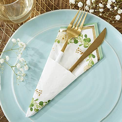 Kate Aspen Sage Green Party Napkins Set of 30