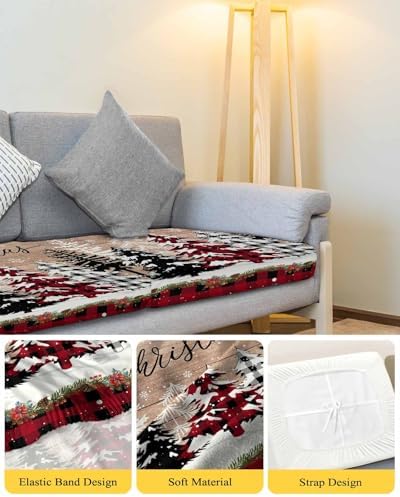 Christmas Tree Sofa Cushion Covers for L T Shape Sofas