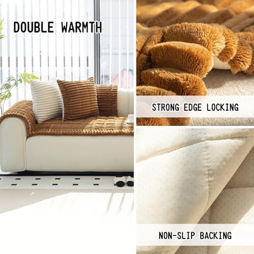 L Shaped Sofa Cover for Dogs Washable Non-Slip Slipcover