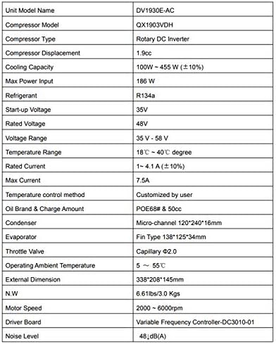Micro DC Air Conditioner 450W 1535BTU Portable