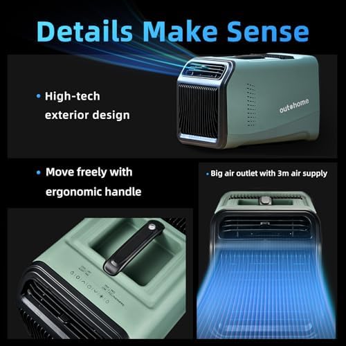 Outohome 5100BTU Portable AC for Camping and RVs 1