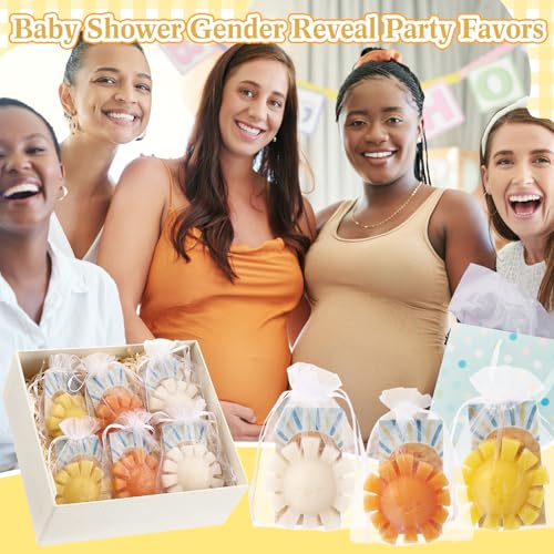 60 Sets Here Comes the Son Baby Shower Favors 1