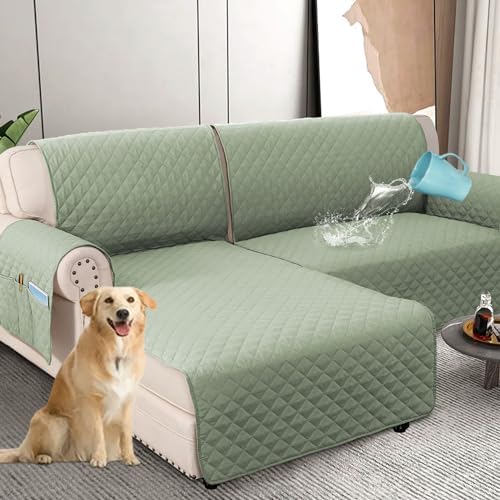 HVERSAILTEX 100 Waterproof L Shape Sofa Cover 2-Piece
