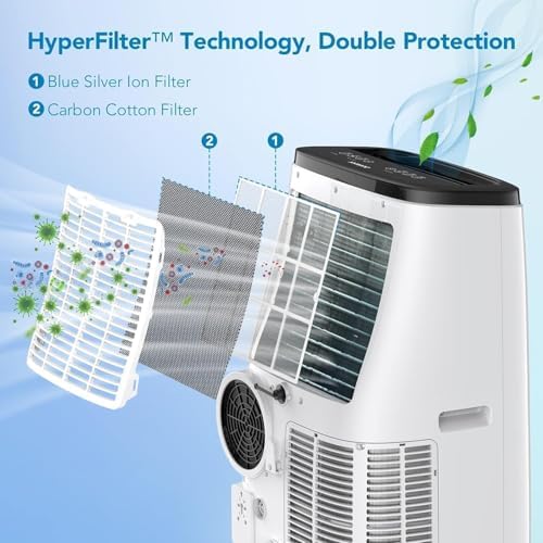 Garvee 14000 BTU Portable AC with Remote Control