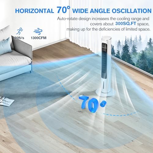 FLOWBREEZE Windowless Portable Air Conditioner with Remote Control