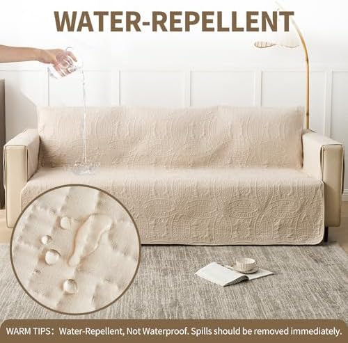 JYHOPE Water-Repellent Sofa Cover for Dogs and Cats