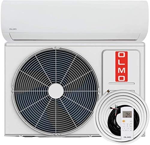 OLMO 9000 BTU Ductless Mini Split AC Heat Pump Wall Mount Single Zone