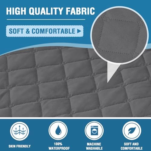 HVERSAILTEX 100 Waterproof L Shape Sofa Cover 2-Piece Set