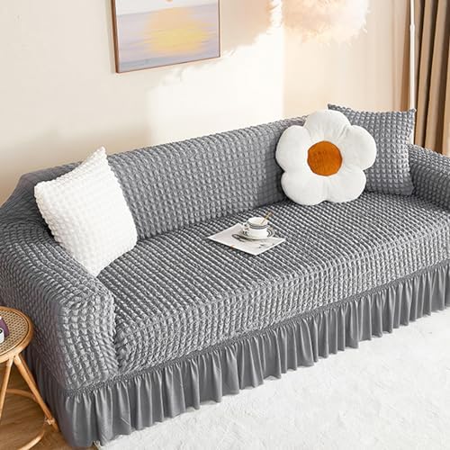 Plaids Seersucker Sofa Slipcovers for Home Decor