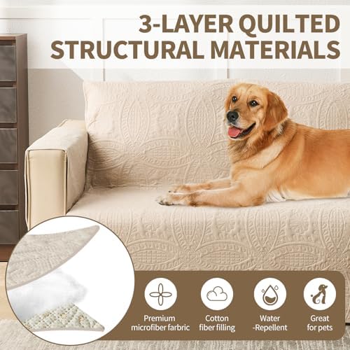 JYHOPE Water-Repellent Sofa Cover for Dogs and Cats