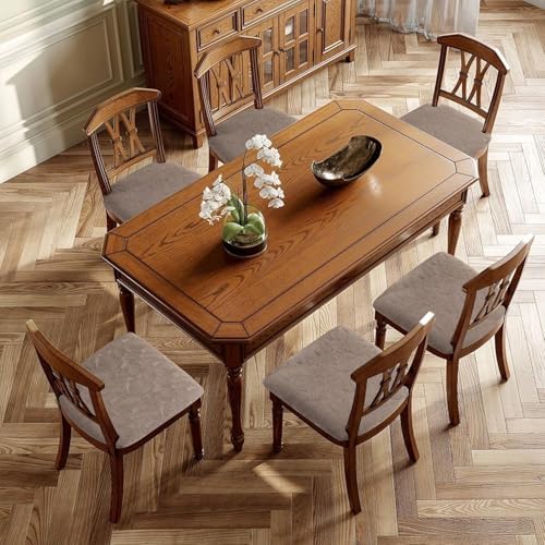 Waterproof Chair Seat Cover Set of 6 for Dining Room and Kitchen