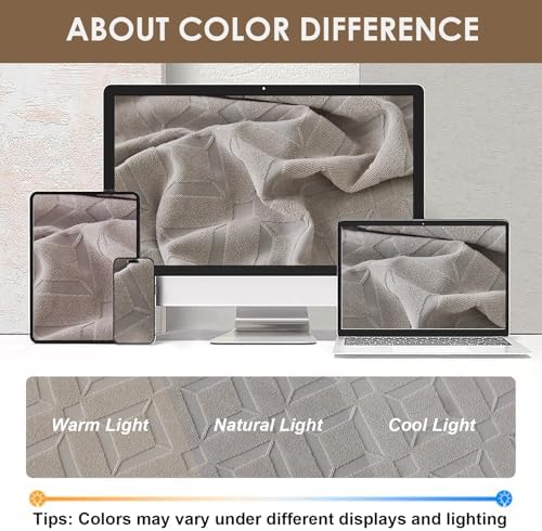 Genina Waterproof Stretch Sofa Cushion Covers with Elastic Bottom for Backrest