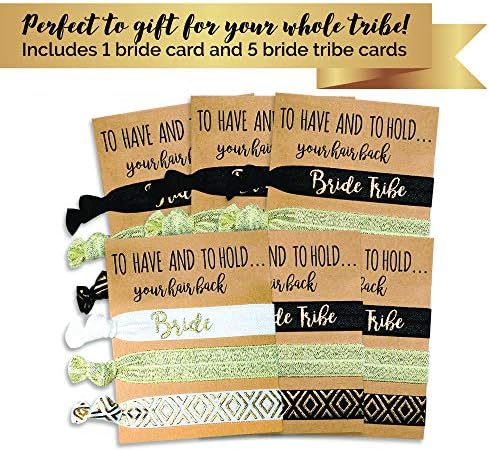 6 Pack Bachelorette Party Favors Hair Ties