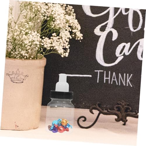 PRETYZOOM 12Pcs Transparent Candy Bottles for Party Favors 1