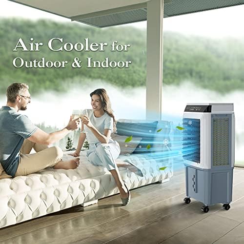 LifePlus Evaporative Air Cooler 3500CFM Portable for Large Room