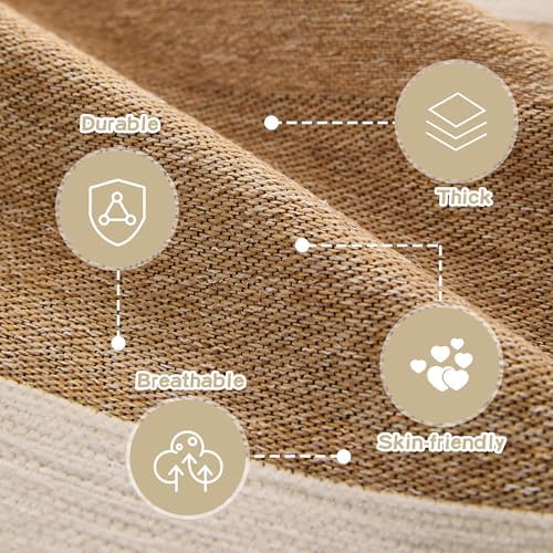MEETSKY Chenille Couch Cover 91 x 134 Pet Friendly