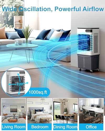 Manastin 4-in-1 Portable Evaporative Cooler