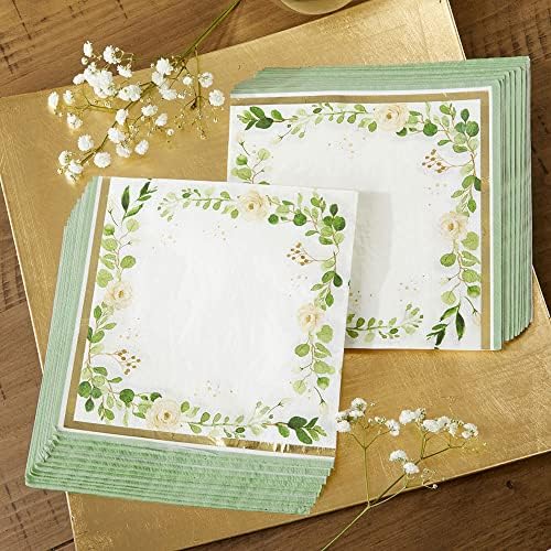 Kate Aspen Sage Green Party Napkins Set of 30