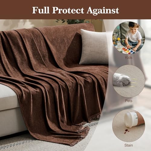 Maymiss Couch Cover for Dogs Washable 91 x 118