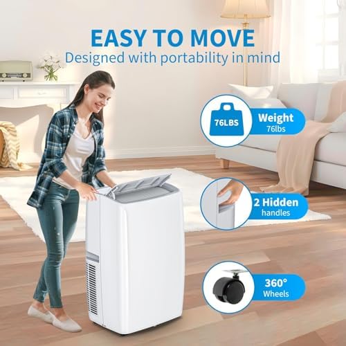 TROPOW Portable Air Conditioner 14000 BTU 3 in 1 Units