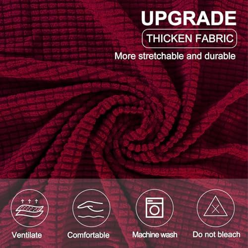 U-Nice Home 4 Piece Stretch Sofa Cover Set