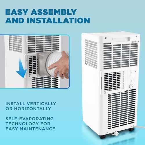 Ivation 9000 BTU Compact Portable Air Conditioner