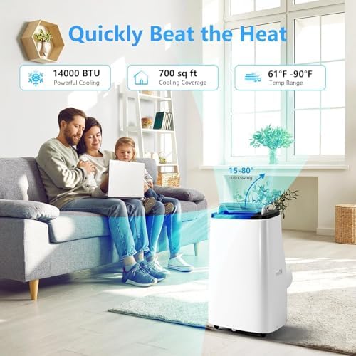 Garvee 14000 BTU Portable AC with Remote Control