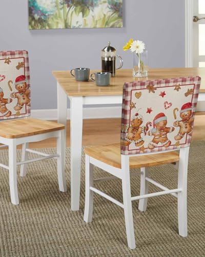 6 Pcs Christmas Chair Back Covers Set