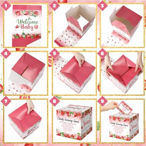 Glenmal 52 Pcs Baby Shower Game Set