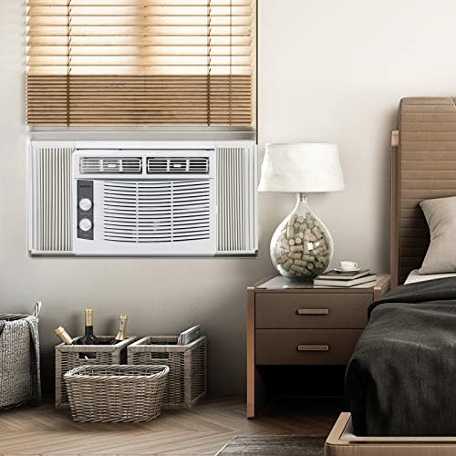 Bonnlo 5000 BTU Window Air Conditioner Unit White 115V60Hz