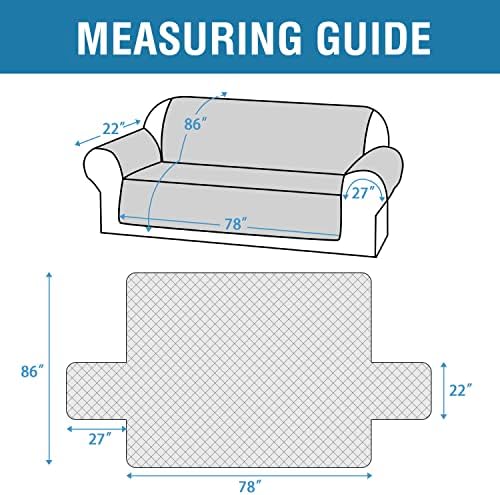 HVERSAILTEX Waterproof Sofa Slipcover with Elastic Straps 1