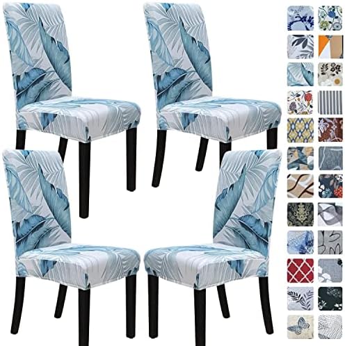 Springrico Chair Covers Set of 4 Dining Room
