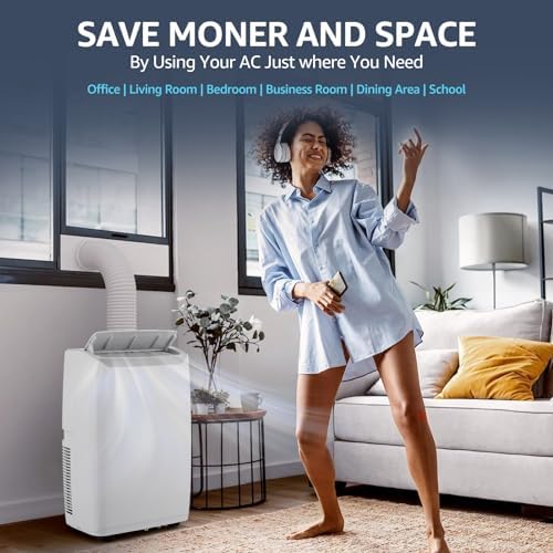 GAOMON 14000BTU Portable AC with Fan and Dehumidifier