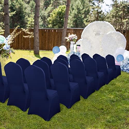 Babenest Spandex Chair Covers 10PCS Navy Blue