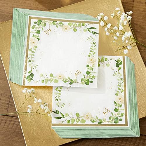 Kate Aspen Sage Green Party Napkins Set of 30