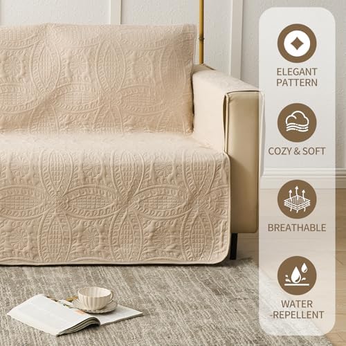 JYHOPE Water-Repellent Sofa Cover for Dogs and Cats