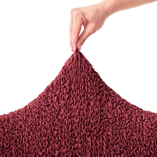 PAULATO BY GAICO Sectional Sofa Cover - Burgundy