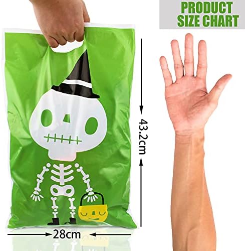 CCINEE 72pcs Halloween Treat Bags with Handles 1