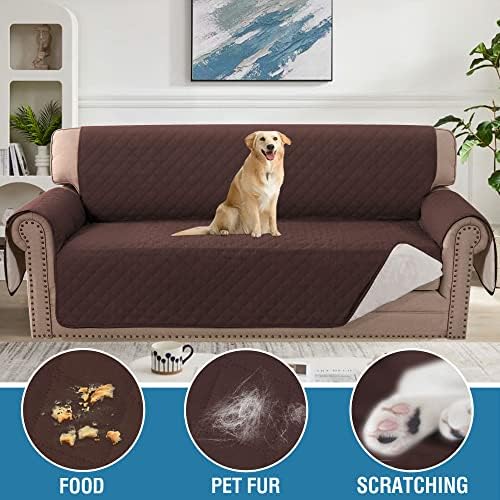 HVERSAILTEX Waterproof Sofa Slipcover with Elastic Straps 1