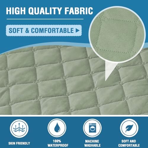 HVERSAILTEX 100 Waterproof L Shape Sofa Cover 2-Piece