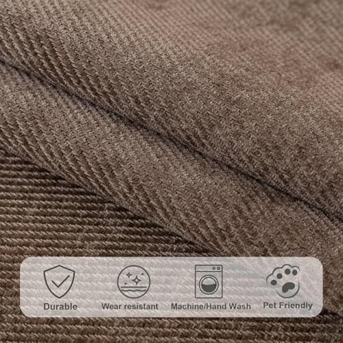 Soft Plush Sofa Cover Washable Non-Slip 36x82 Sectional