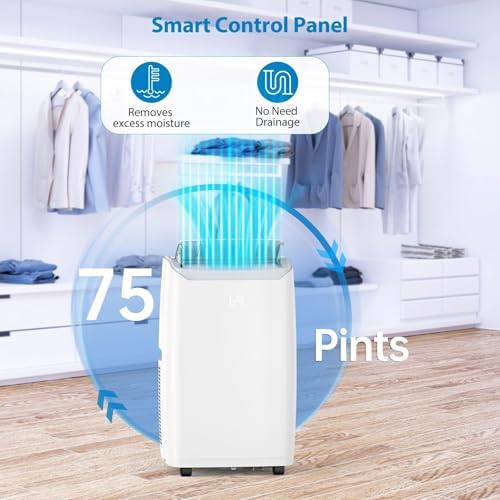 14000 BTU Portable Air Conditioner with 3-in-1 Function