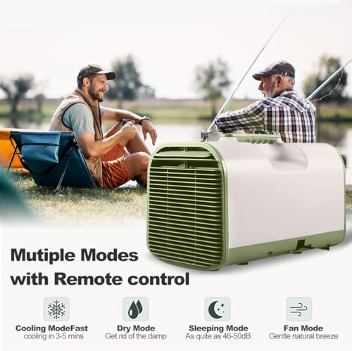 Kdluyu 5000 BTU Portable Air Conditioner for Car Camping and RVs