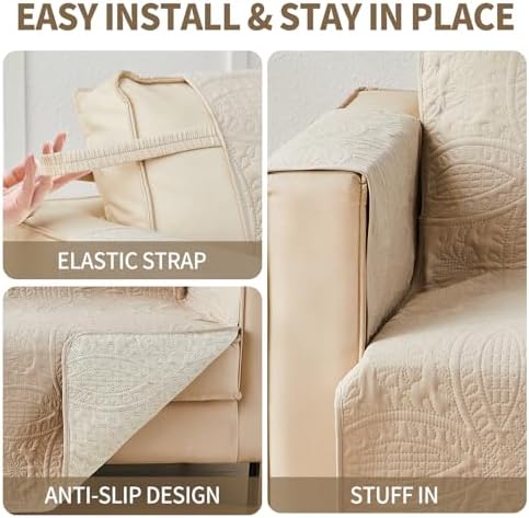 JYHOPE Water-Repellent Sofa Cover for Dogs and Cats