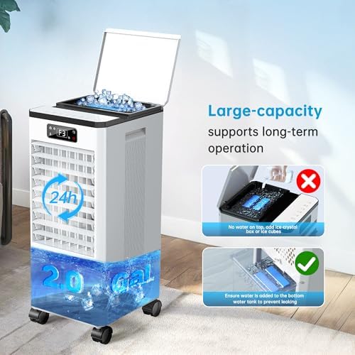 Feculs Portable Air Conditioner No Windows Needed