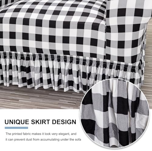 GOSTADY Stretch Sofa Cover for 3 Cushion Couch